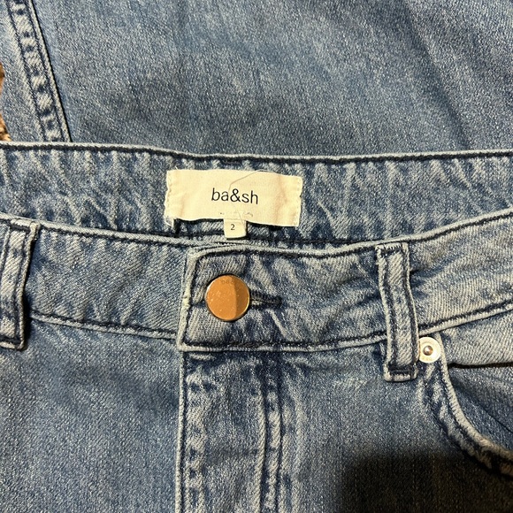 ba&sh Clifford Baggy Medium Wash Jeans Size 2 - Picture 6 of 13